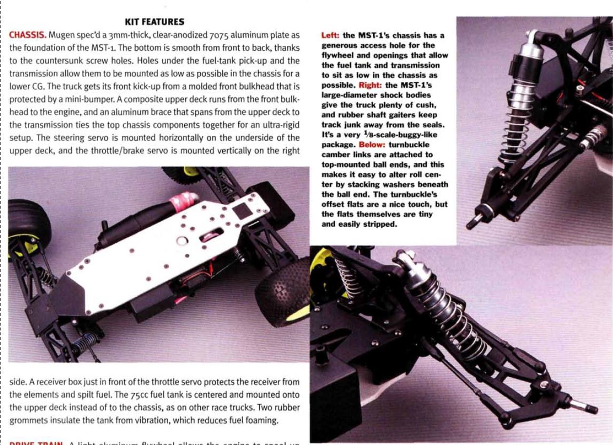 #TBT The Mugen Seiki Racing MST-1 Gas Stadium Truck is Reviewed in the December 2002 Issue