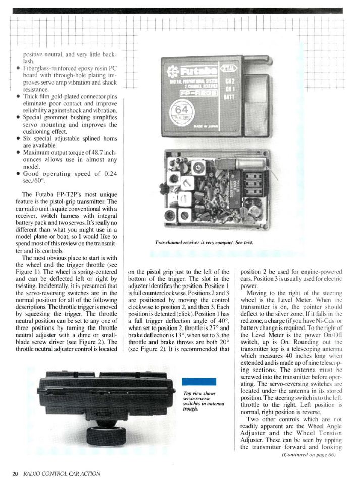 #TBT The Futaba Magnum Sport Radio is Reviewed April 1987 Issue