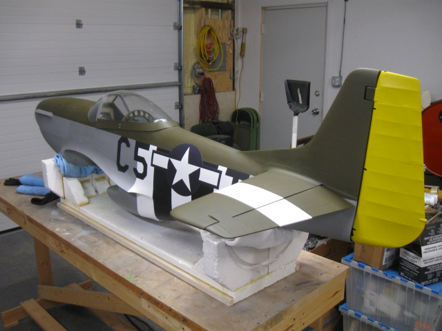Model Airplane News - RC Airplane News | Painting an RC Warbird, Part 3