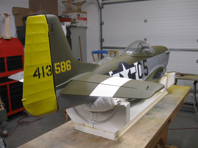 Model Airplane News - RC Airplane News | Painting an RC Warbird, Part 4