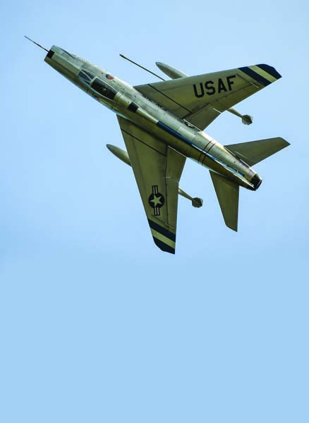 F-100D Super Sabre - Up close with Matt Balazs’s scaled-out jet