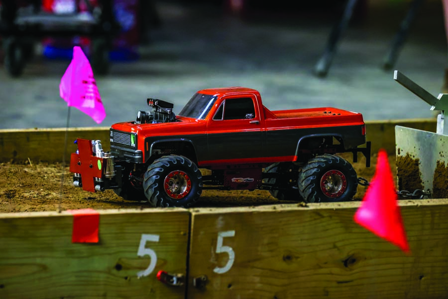 Some trucks featured great scale details such as painted window trim and detailed engines.