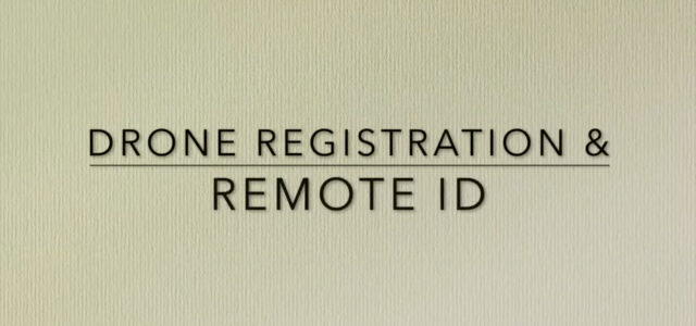 Remote ID/Registration Update