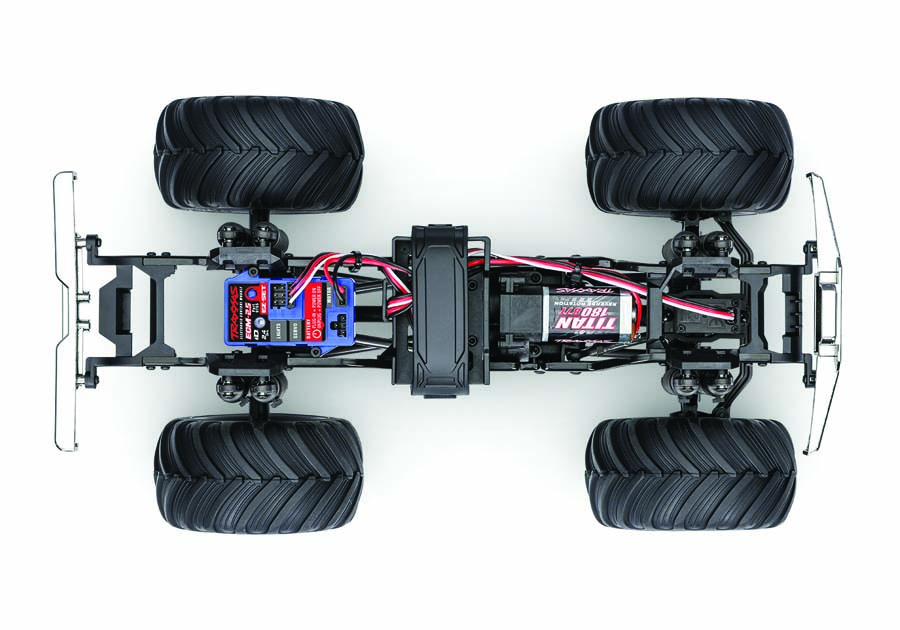 The TRX-4MT’s steel ladder frame chassis is well-balanced and easy to upgrade.